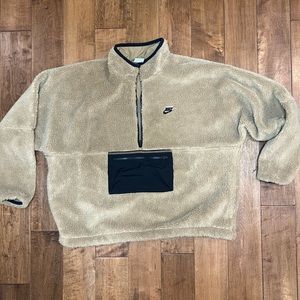 Nike Club Winter 1/2 zip Fleece Sweatshirt Pullover - XL